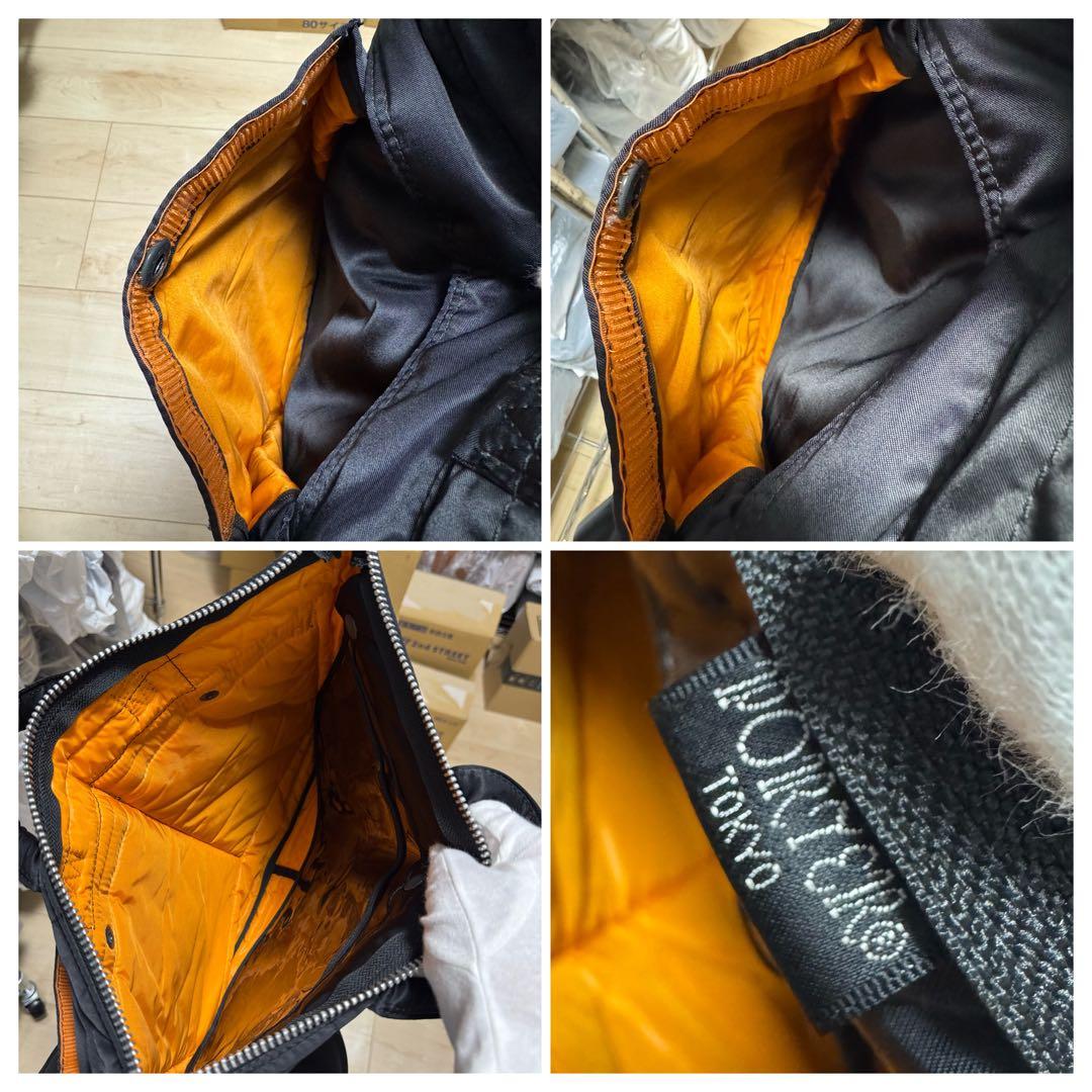 【新品同様】PORTER ポーター タンカー ブリーフケース(S) ブラック