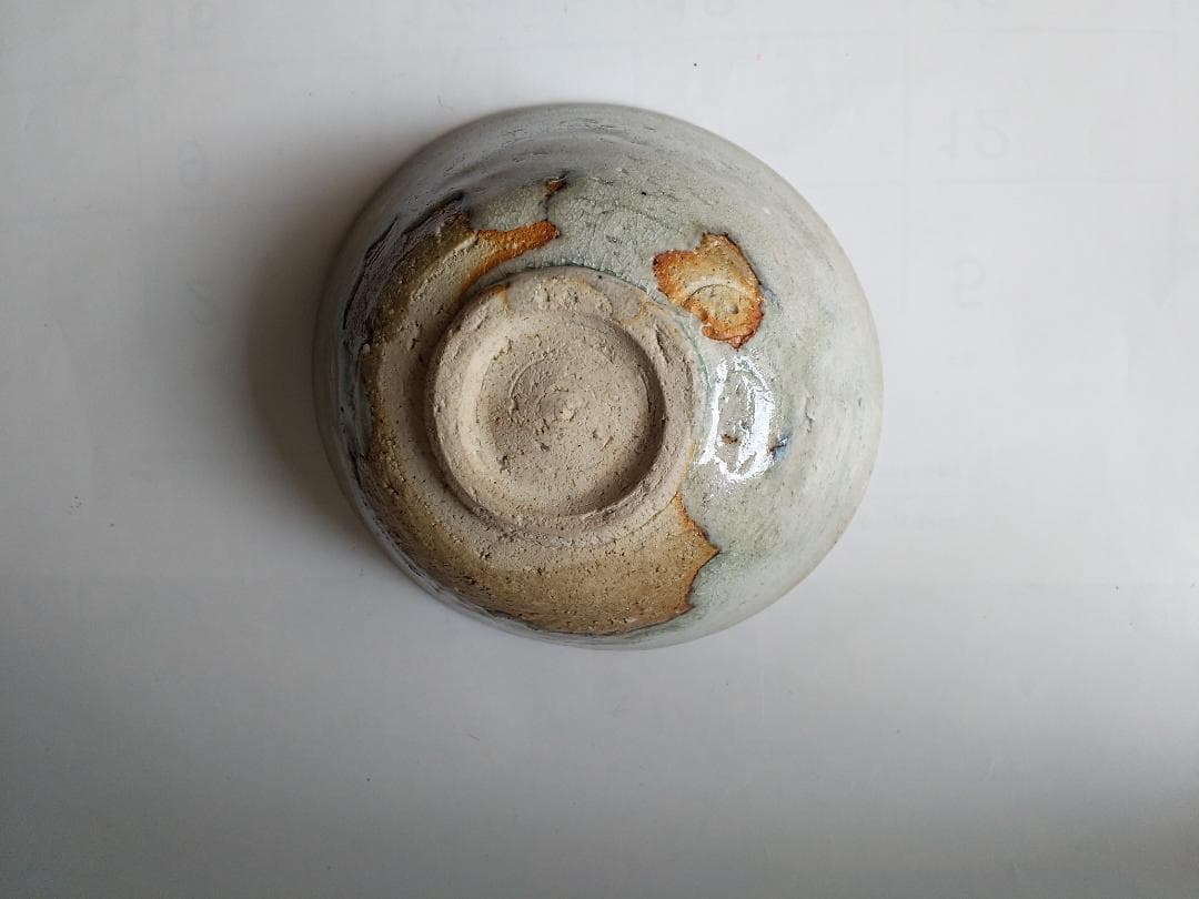 古瀬戸窯 二十六世 加藤作助 瀬戸伊賀 茶碗 共箱 共布 栞 茶道具 抹茶 新品