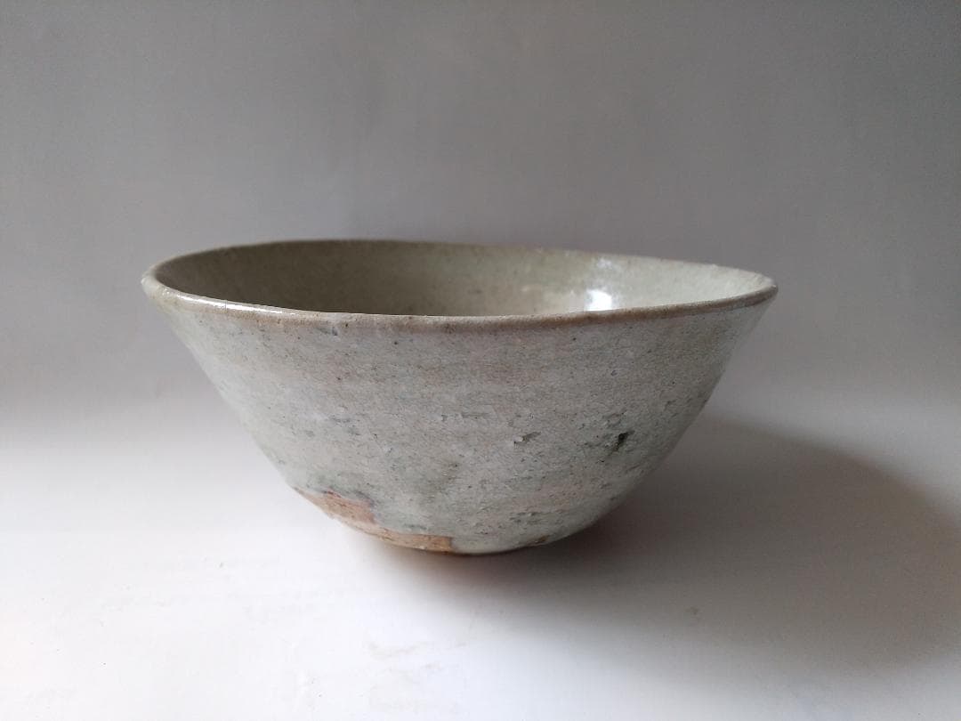 古瀬戸窯 二十六世 加藤作助 瀬戸伊賀 茶碗 共箱 共布 栞 茶道具 抹茶 新品