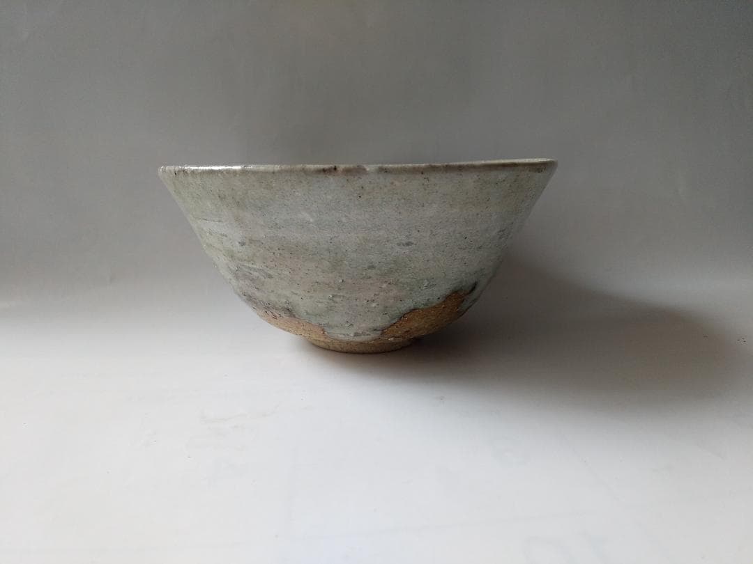 古瀬戸窯 二十六世 加藤作助 瀬戸伊賀 茶碗 共箱 共布 栞 茶道具 抹茶 新品