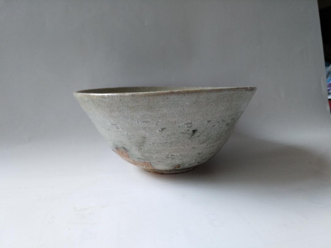 古瀬戸窯 二十六世 加藤作助 瀬戸伊賀 茶碗 共箱 共布 栞 茶道具 抹茶 新品