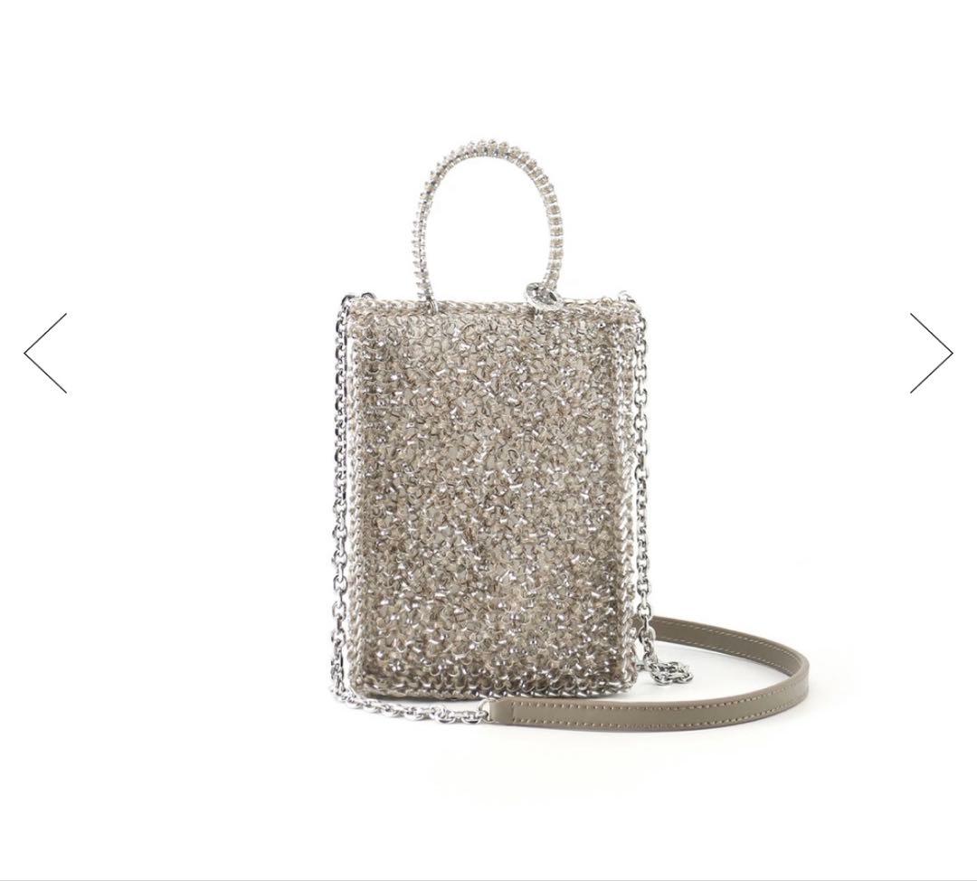 【未使用】ANTEPRIMA アデッソ ミニアトゥーラ/カーキシルバー