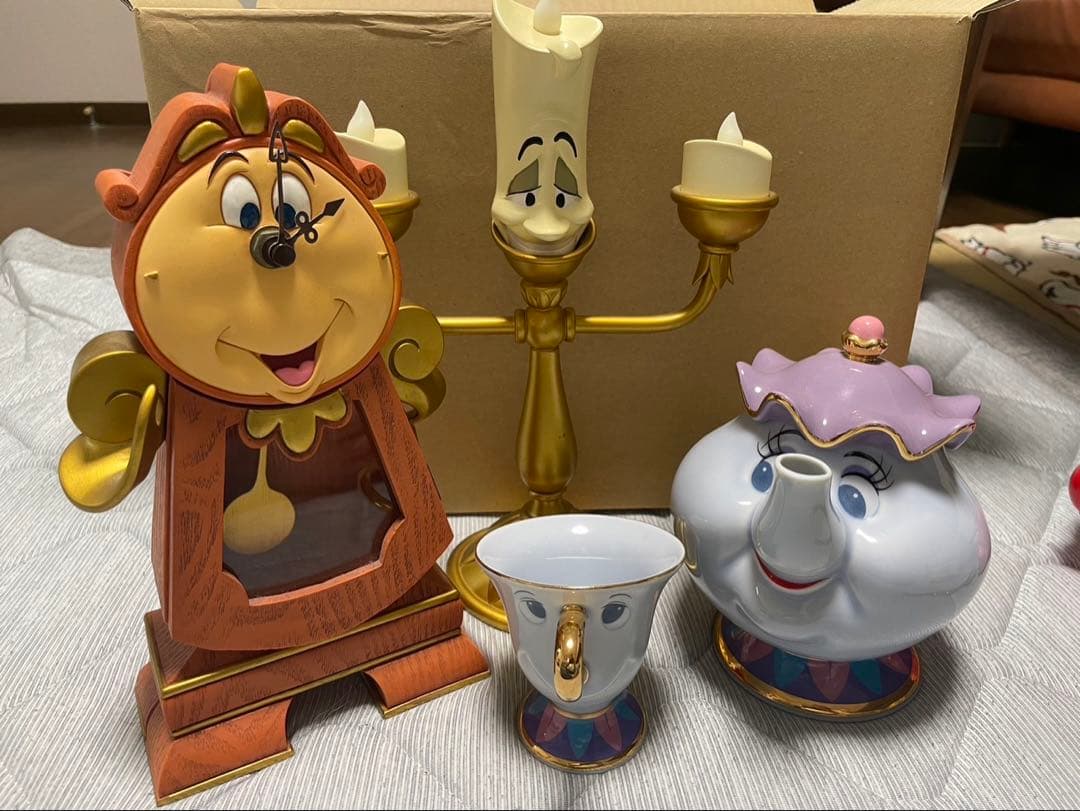 【最終値下げ】ディズニー 美女と野獣 ４点セット