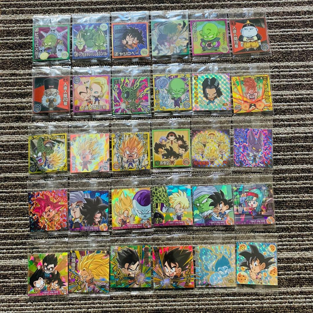 確認用　ドラゴンボール　超戦士　シール　ウエハース