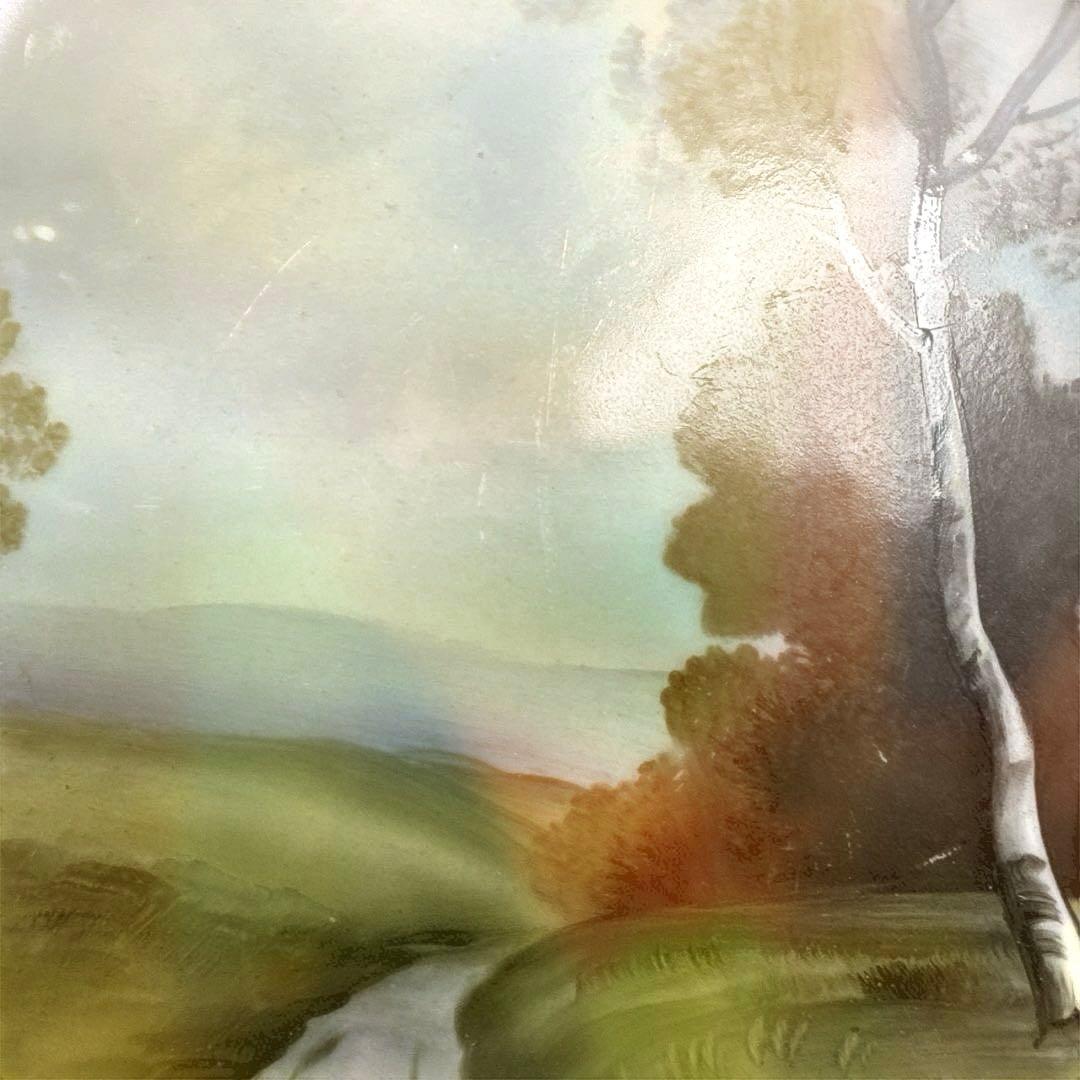 ぼ*ち様 オールドノリタケ 風景画　金彩　ハンドペイント　飾りボウル