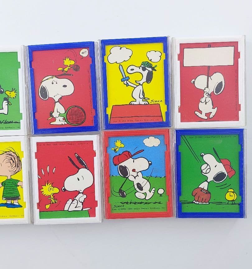 スヌーピー 森永チャミーチョコレート 空き箱 昭和レトロ 10点まとめて②