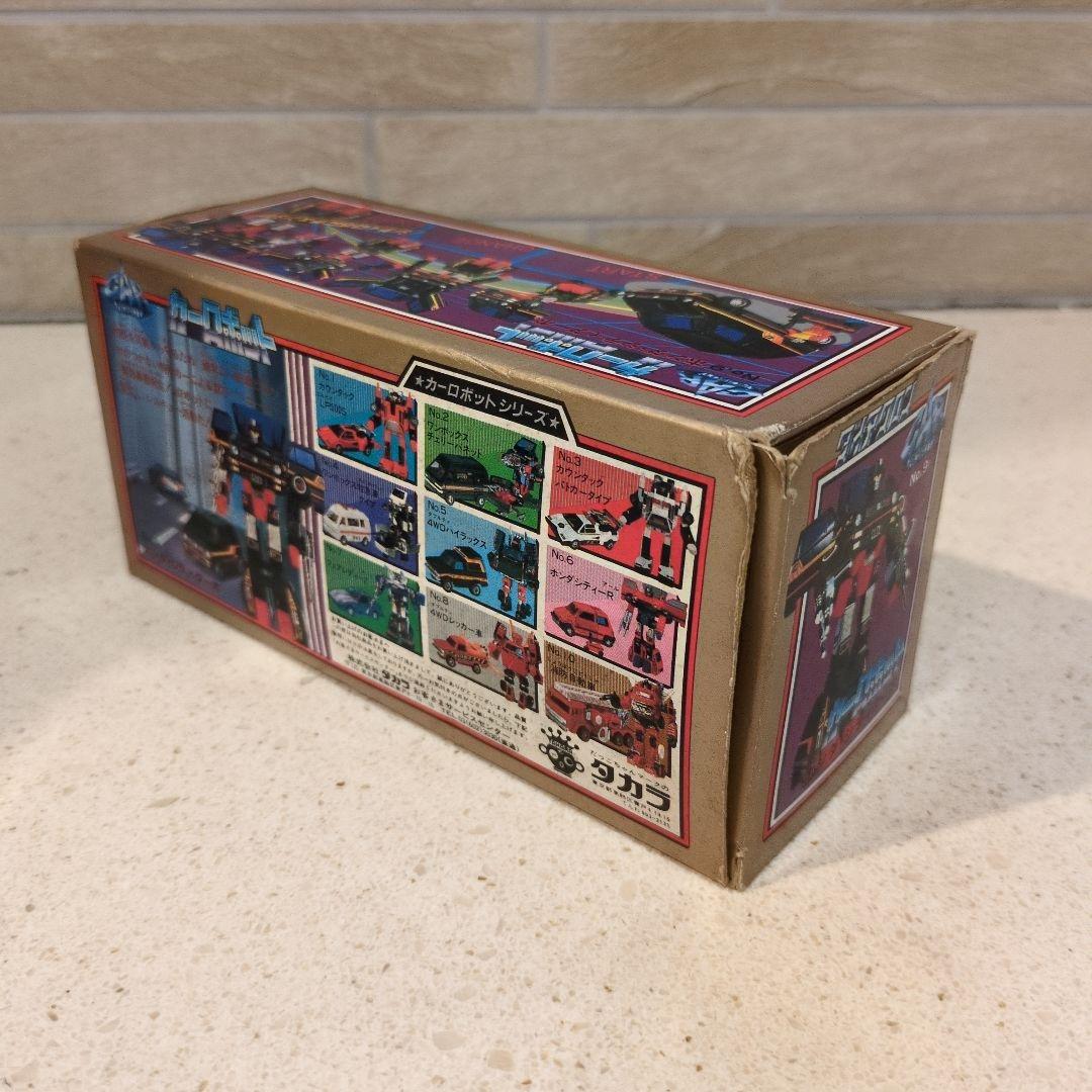 ダイアクロン　カーロボット　No.9 ホンダ・シティターボ