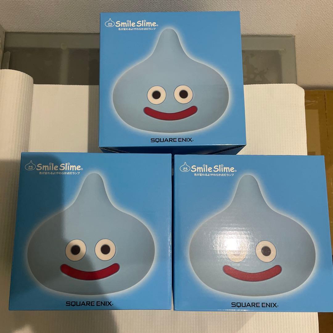 新品 ３個セット ドラゴンクエスト スライム 色が変わるよ!やわらか点灯ランプ