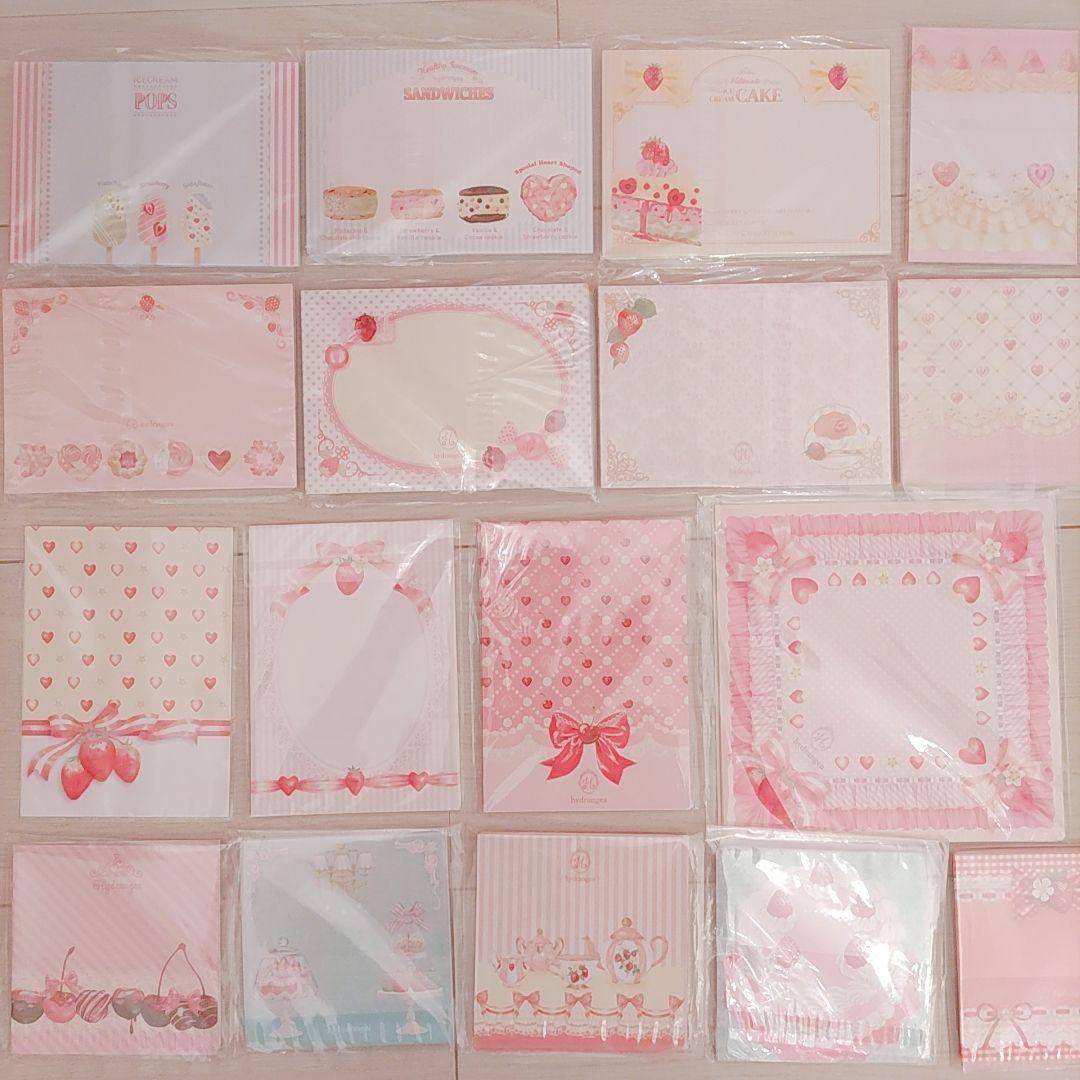 hydrangea❣️ 紙もの詰め合わせ♪ メモ デザインペーパー まとめ売り