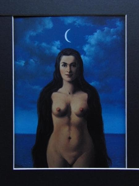 ルネ・マグリット、「La Robe de Galatee」、希少画集より