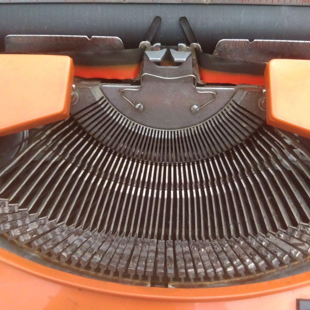 BROTHER YOUNG ELITE タイプライター オレンジ