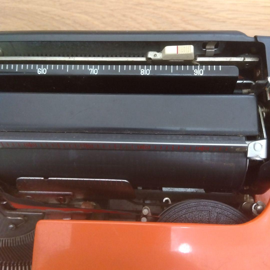 BROTHER YOUNG ELITE タイプライター オレンジ