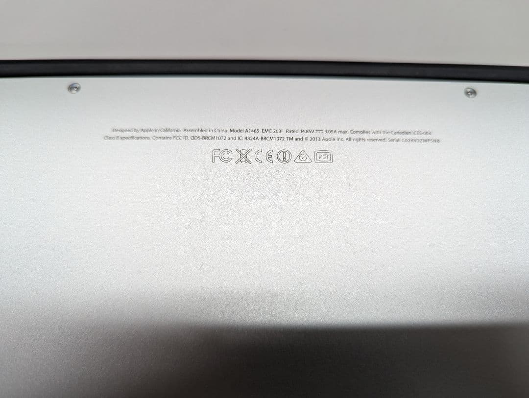 【セール値下げ】Apple MacBook Air 11インチ シルバー