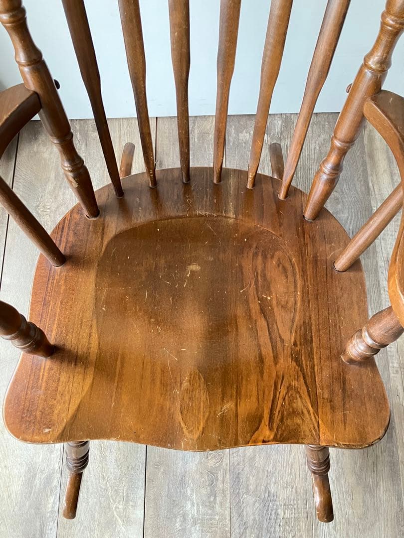 秋田木工　ヴィンテージ　ロッキングチェア