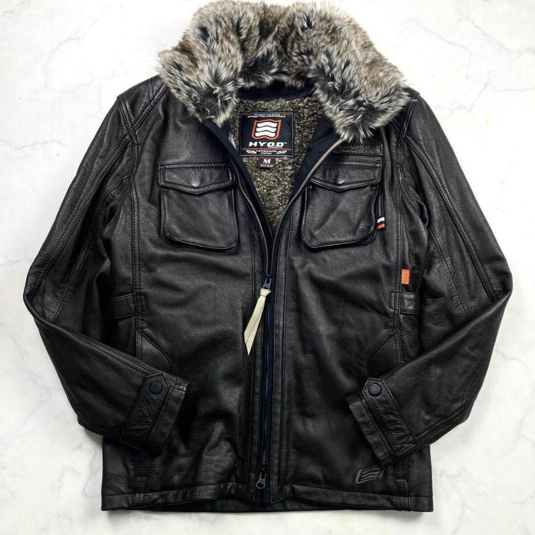 極美品 HYOD HSL803D ST-X Lite ライダースジャケット