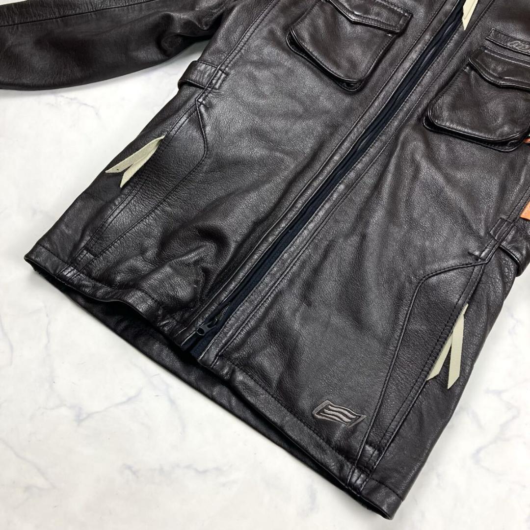 極美品 HYOD HSL803D ST-X Lite ライダースジャケット