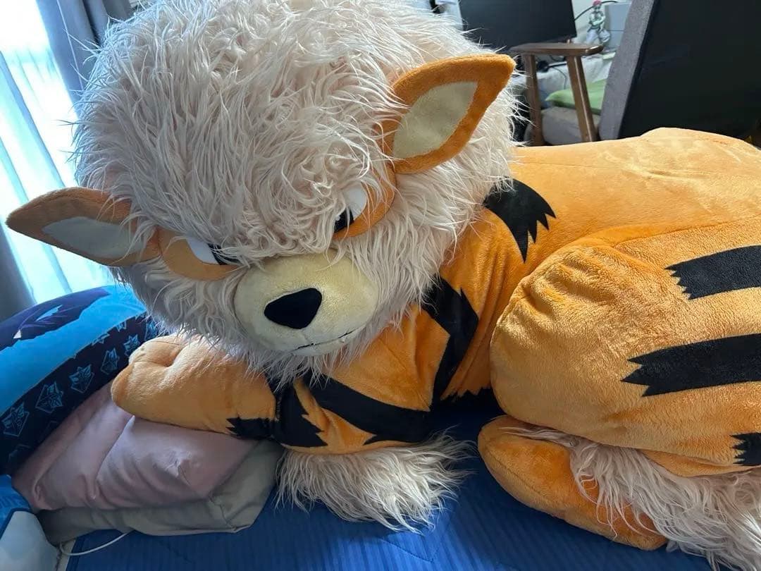 添い寝 ウインディ 受注生産 ぬいぐるみ 等身大 ポケモンセンター 再販なし