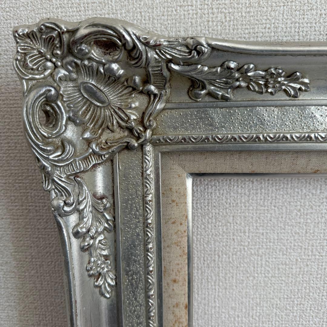 ビンテージ 特大 アート フレーム 額縁 アンティーク 店舗の装飾に シャビー