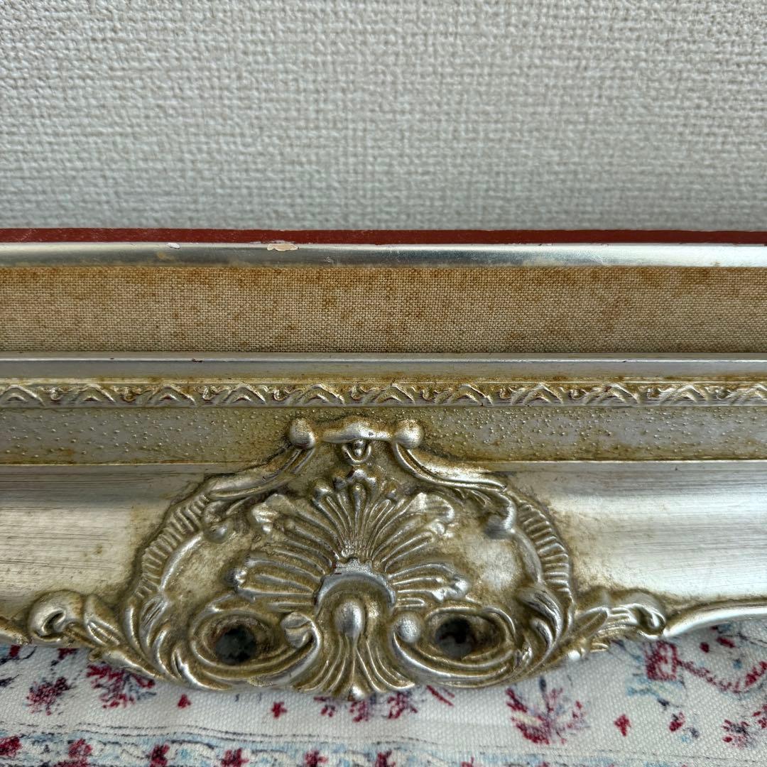 ビンテージ 特大 アート フレーム 額縁 アンティーク 店舗の装飾に シャビー