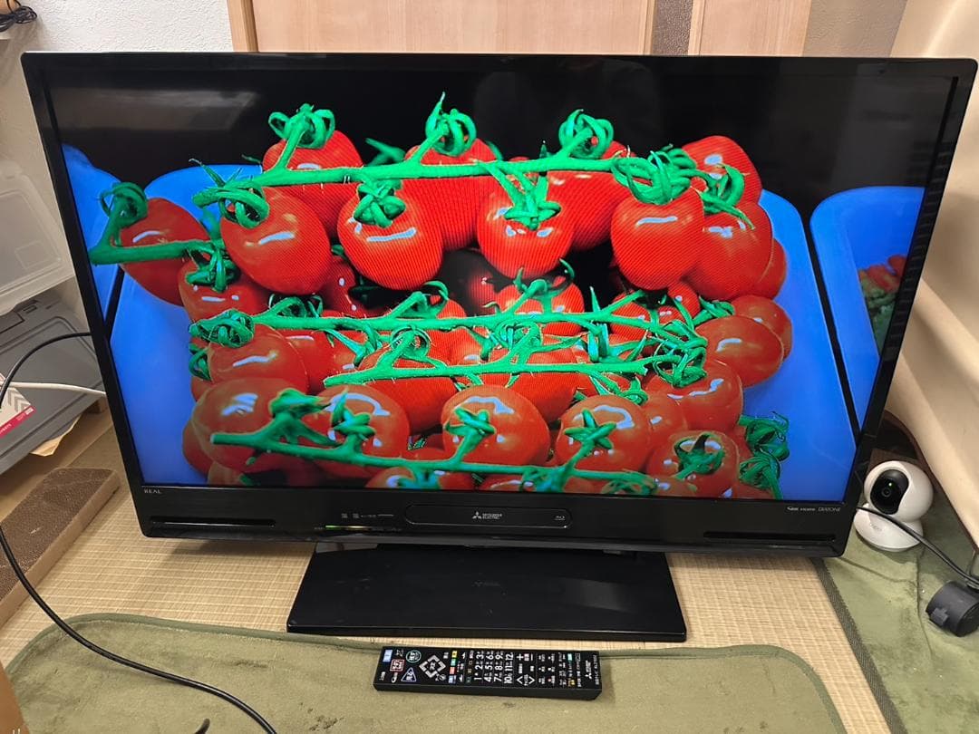 三菱 40型 テレビ Blu-ray HDD内蔵 LCD-A40BHR7 美品！