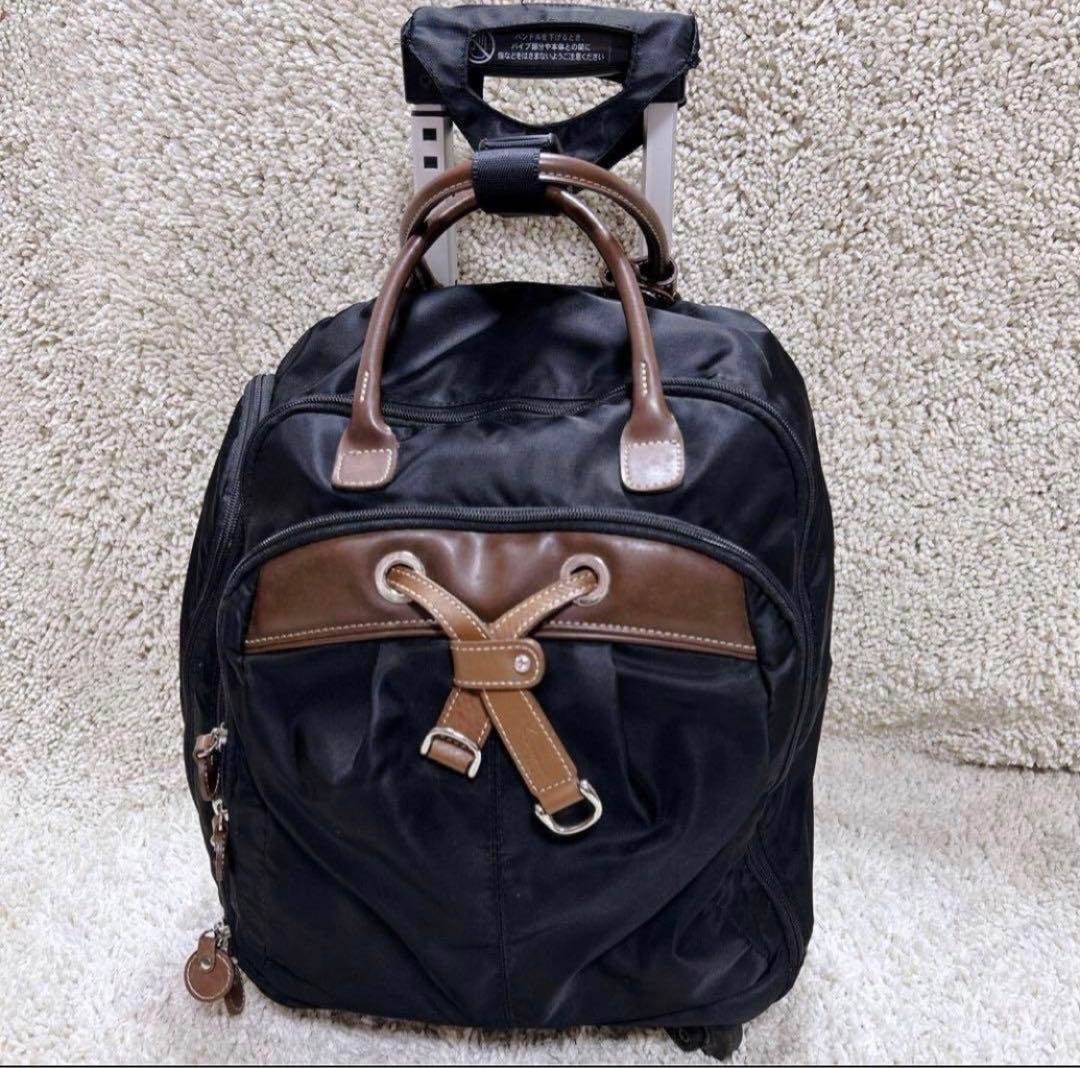 カナナプロジェクト♥️キャリーバッグ 3way(ブラック)