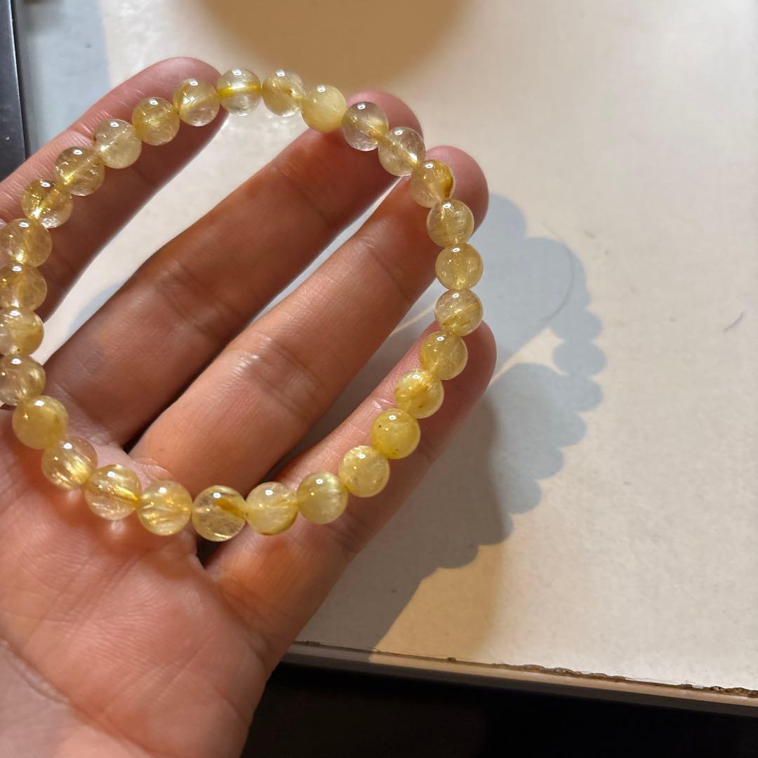 めちゃ綺麗！ゴールドルチルクオーツ！ズーンとくる！