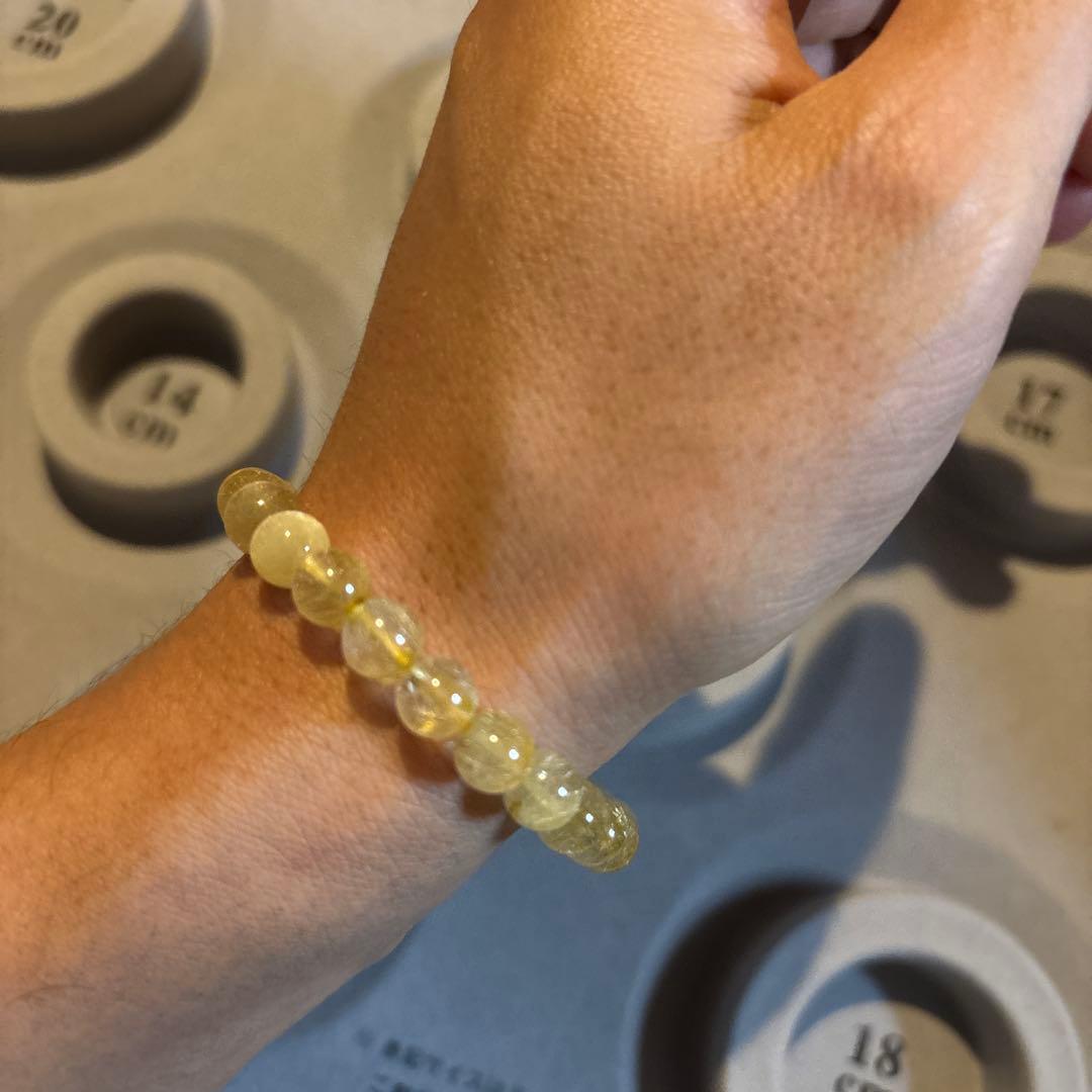 めちゃ綺麗！ゴールドルチルクオーツ！ズーンとくる！