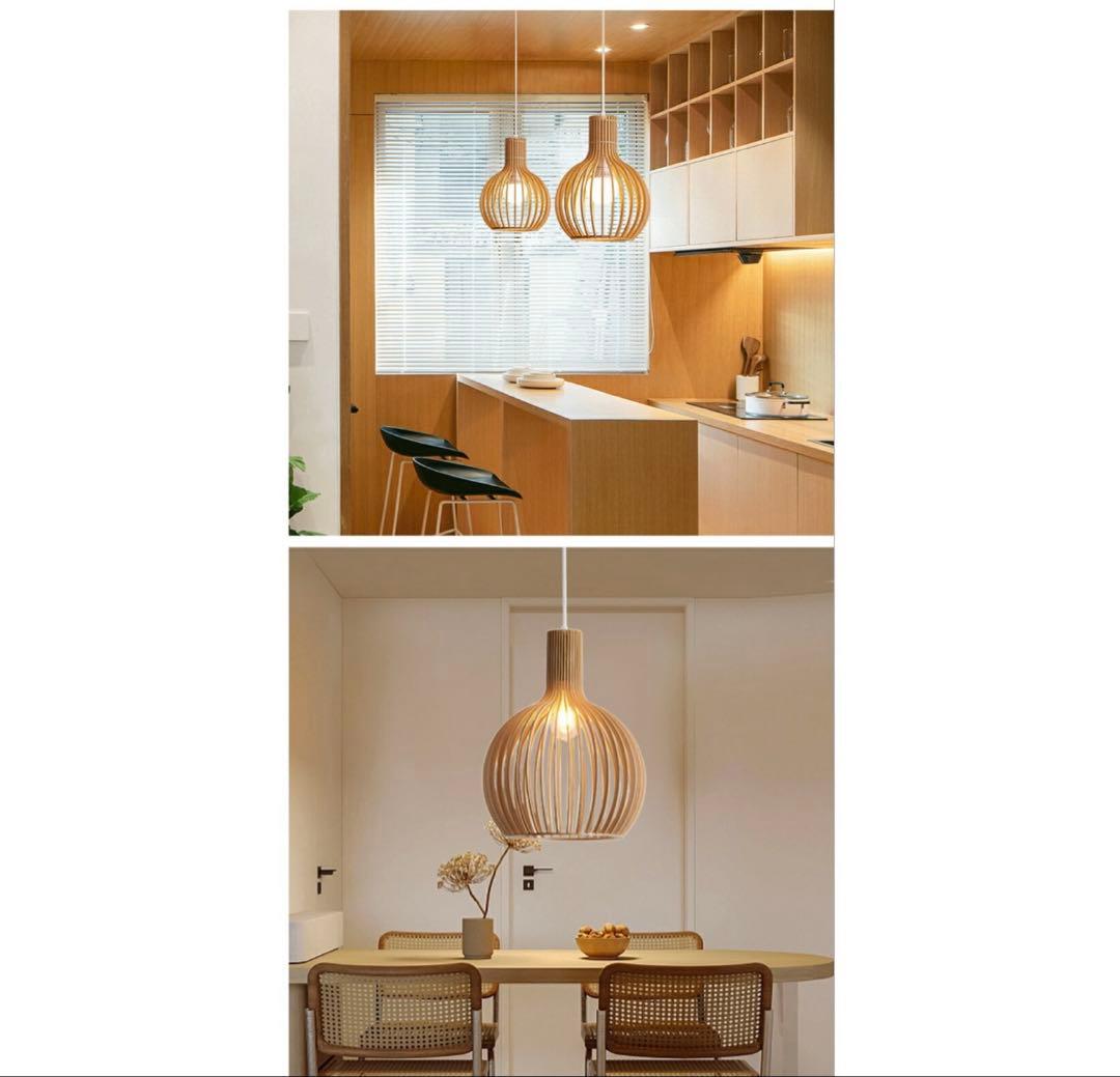 値下げ⭐︎木製ペンダントライト　シーリングライト