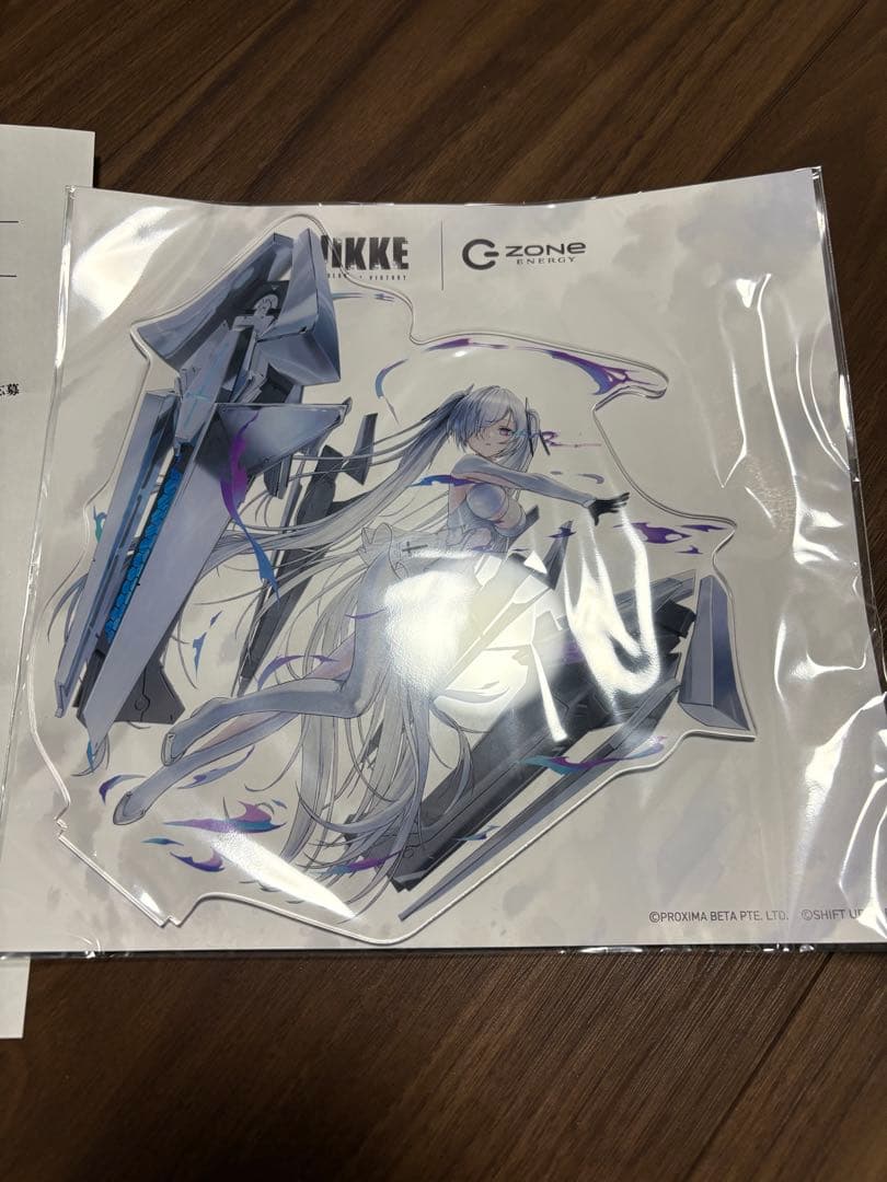 ZONE 勝利の女神 NIKKE コラボ アクリルスタンド シンデレラ メガニケ