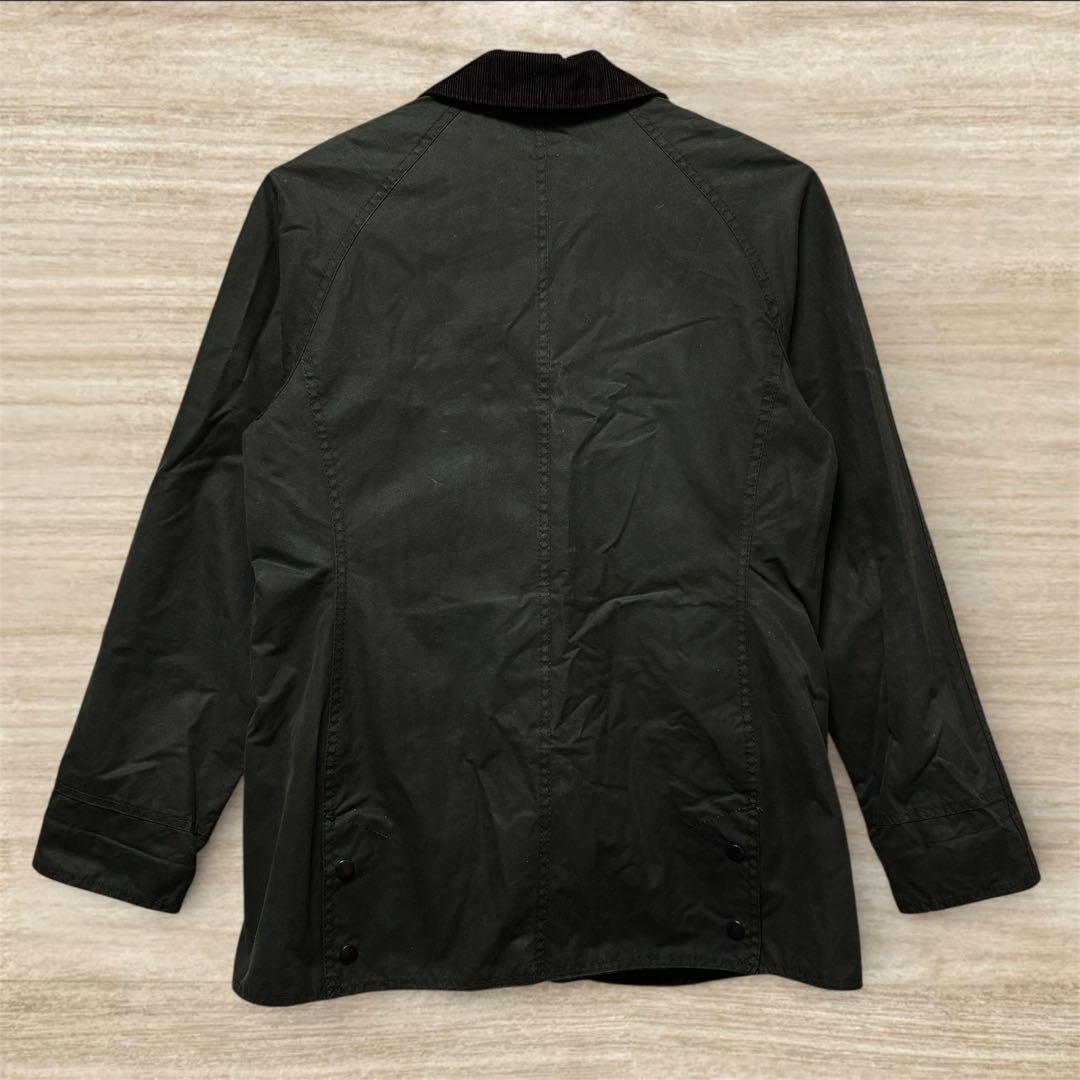 極美品 バブアー ビデイル ビードネル セージグリーン S