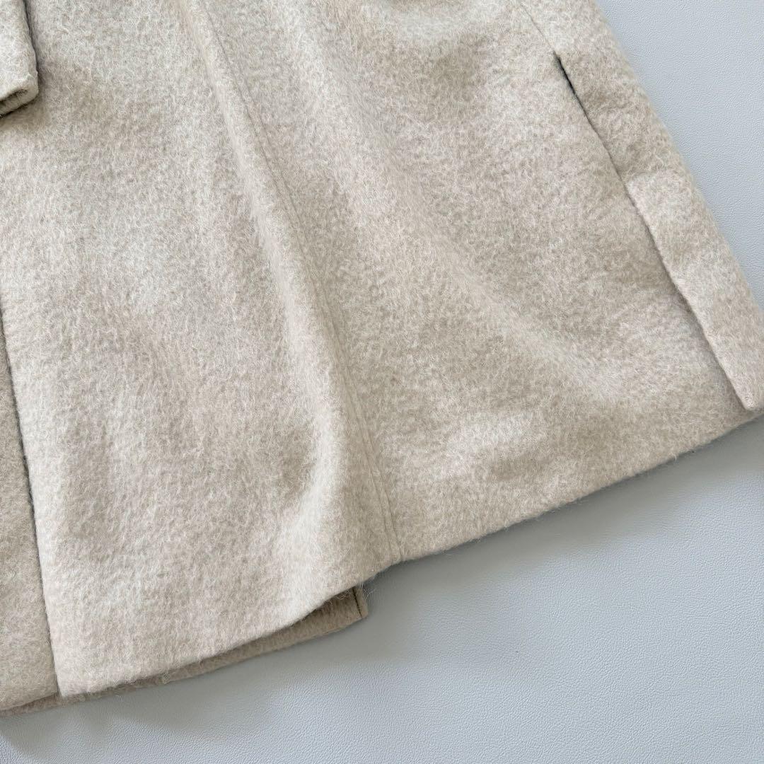 美品　SLOBE IENA スローブイエナ モヘヤシャギーコート　ロング　ベルト