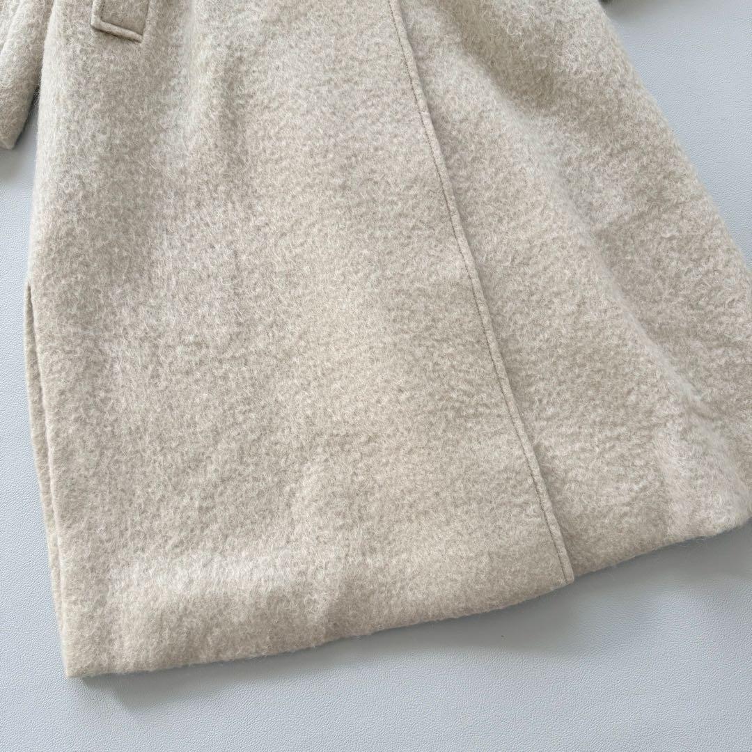 美品　SLOBE IENA スローブイエナ モヘヤシャギーコート　ロング　ベルト