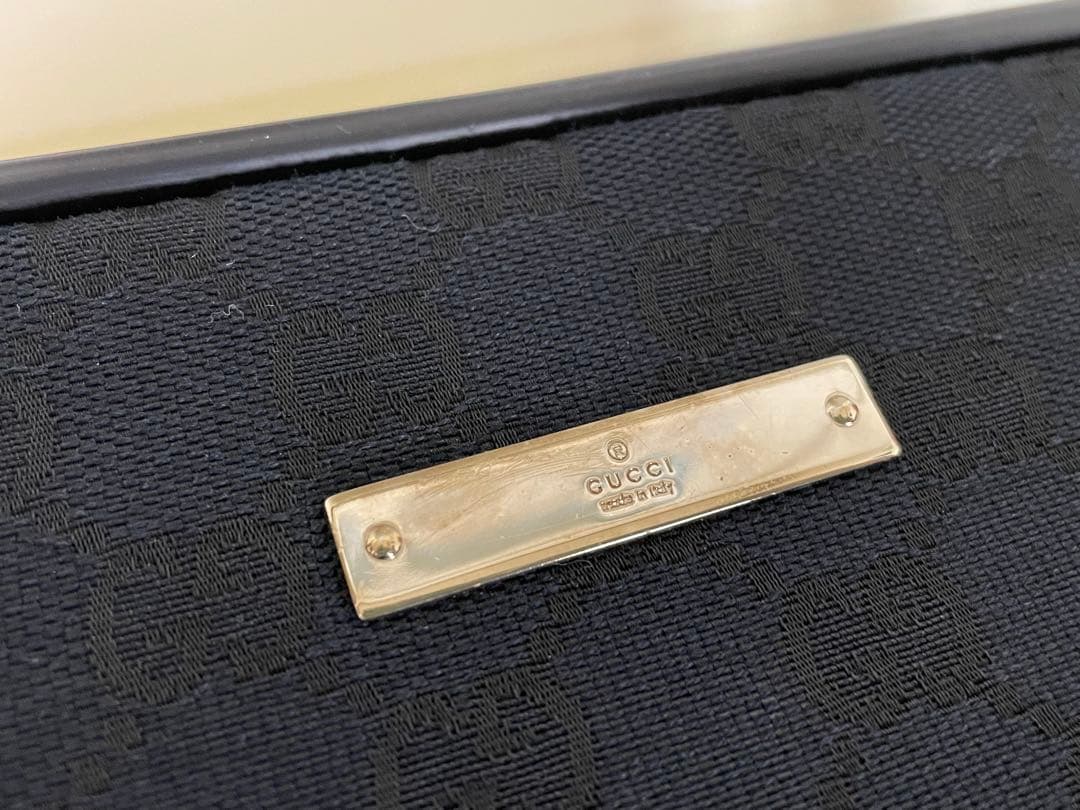 グッチ GUCCI 2wayビジネスバッグ ggキャンバス黒 0190423