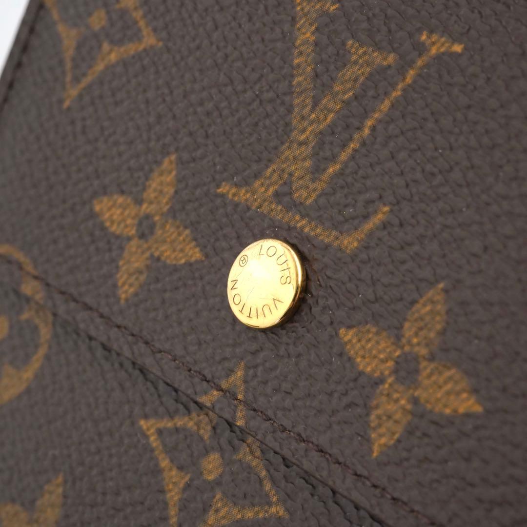 ✨新品・箱付✨　VUITTON 財布　モノグラム　ポルトモネビエカルトクレディ