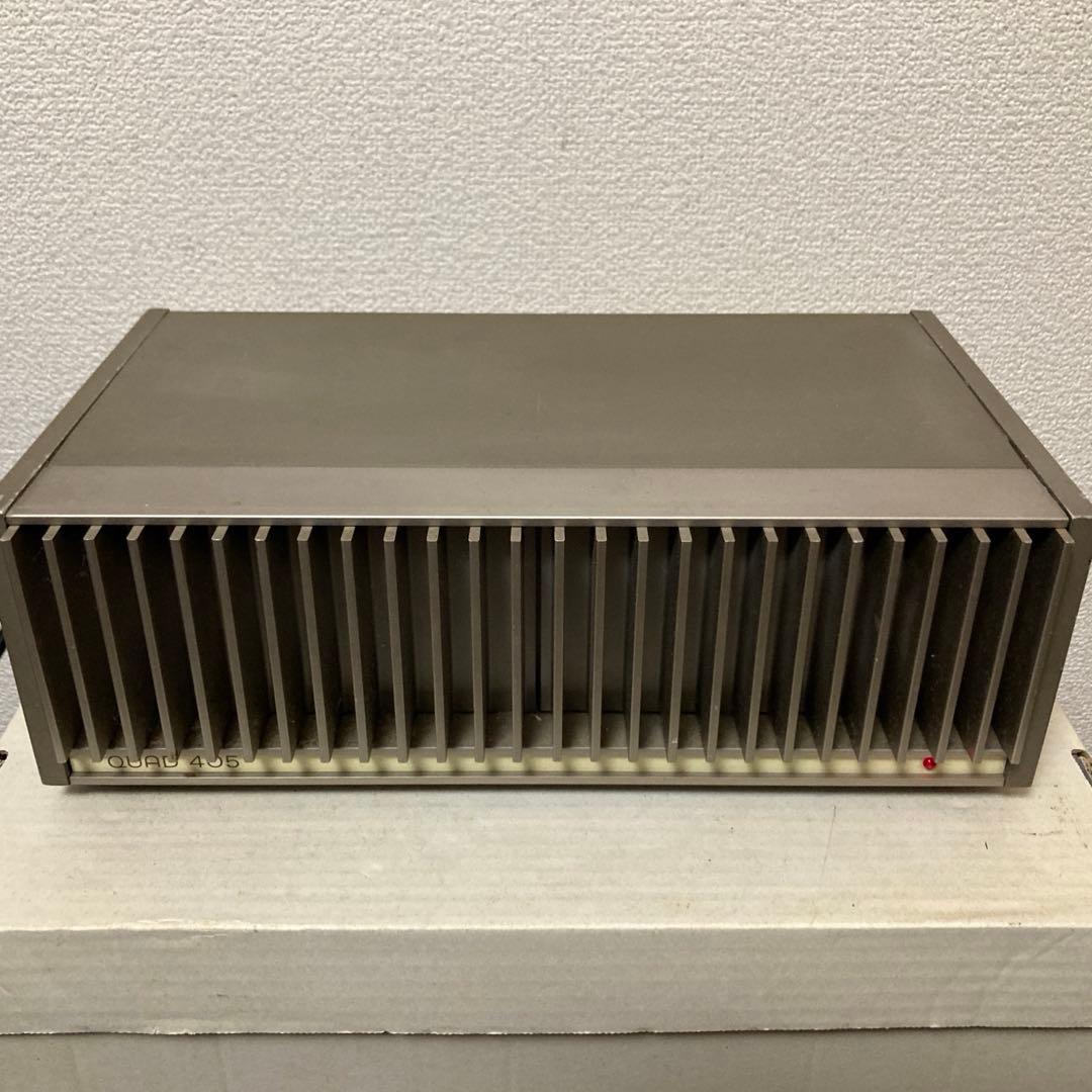 美音メンテナンス済良品QUAD405パワーアンプ動作品