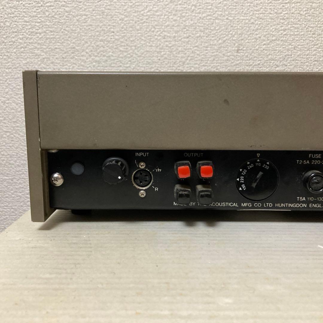 美音メンテナンス済良品QUAD405パワーアンプ動作品