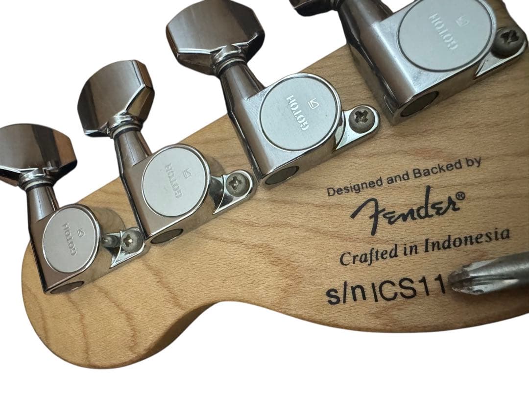 コンポーネント Squier standard テレキャスター コイルタップ