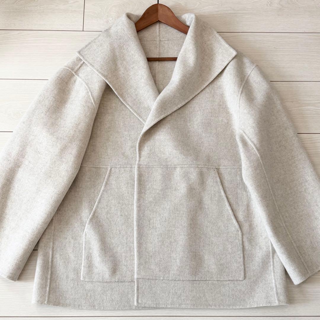 綺麗　定価55.000 plage ハミルトンコート　ミドル丈　36