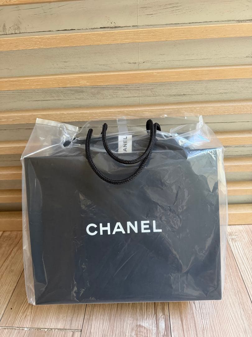 新品未使用 chanel25B 新作 本物 ココマーク ニット帽黒 最終お値下げ