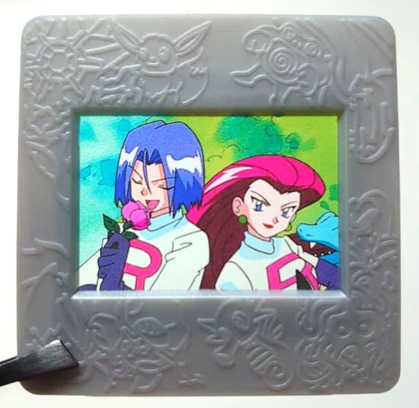 Meiji ポケモン ピクチャーフレーム　ムサシ　コジロウ