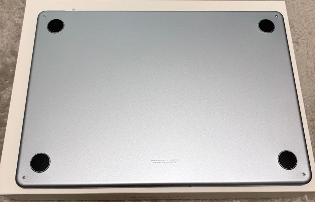 【美品匿名】本日限定価格。MacBook Air m4 スカイブルー13インチ
