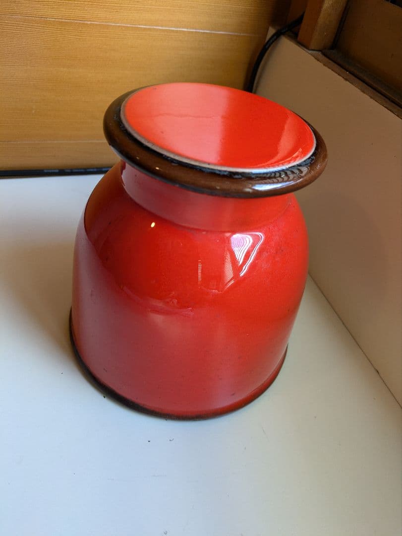 コーヒー豆入れ　ヴィンテージ　イタリア　Baludelli