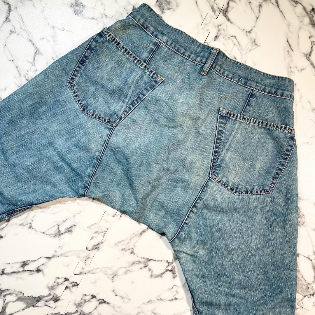 ✨2004年製/美品✨JUNYA WATANABE サルエル デニム M 青