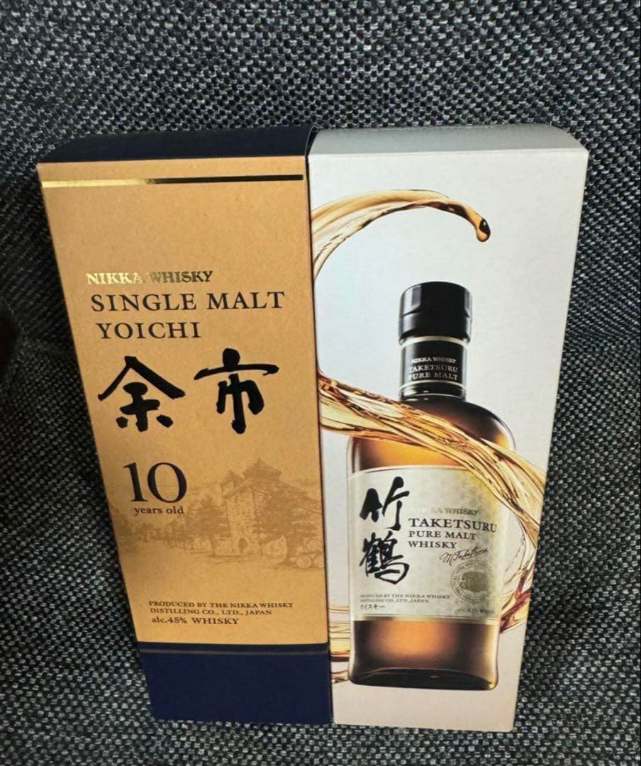 NIKKA YOICHI 10年 シングルモルトウイスキー セット