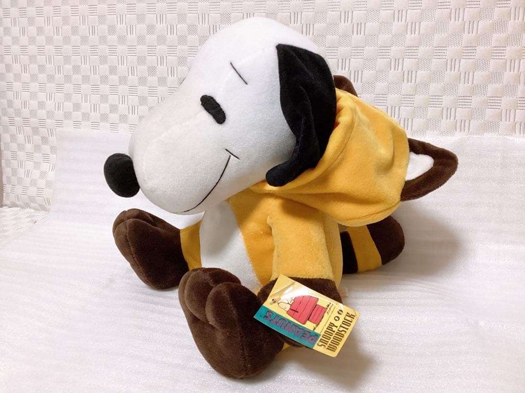 平成レトロ ❤︎スヌーピー❤︎ 非売品 アニマルパーカー ぬいぐるみ レア タグ付き