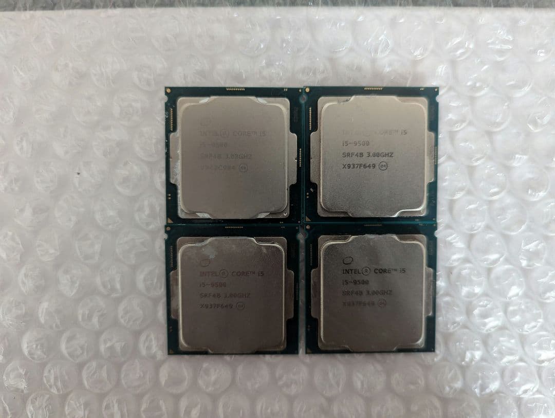 Intel cpu 8枚セット