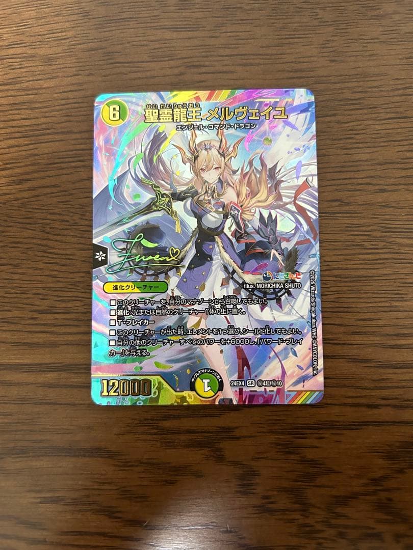 精霊龍王メルヴェイユ サイン