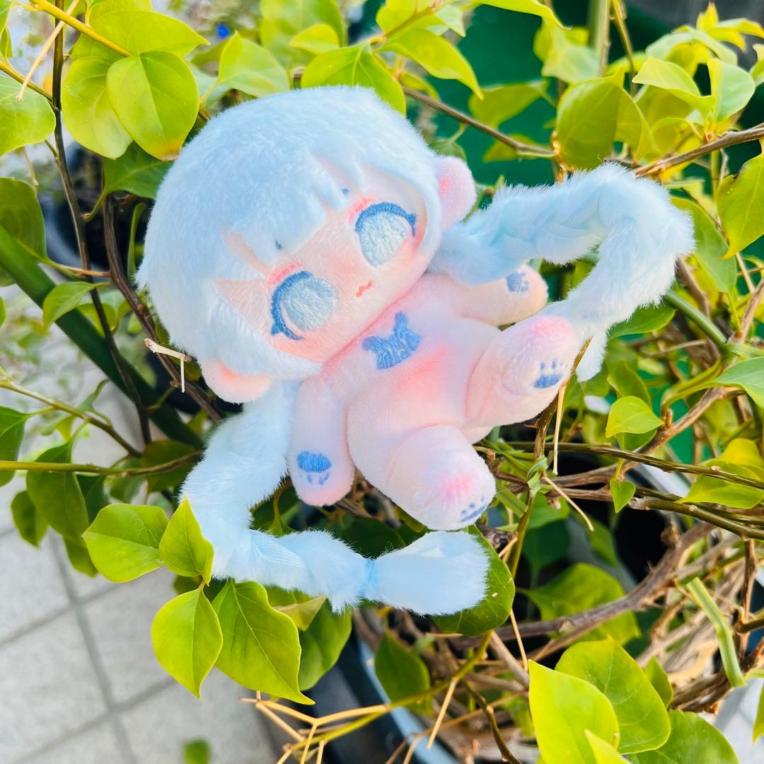 H*o様 自作ぬい みずいろうさぎちゃん 無属性ぬいぐるみ