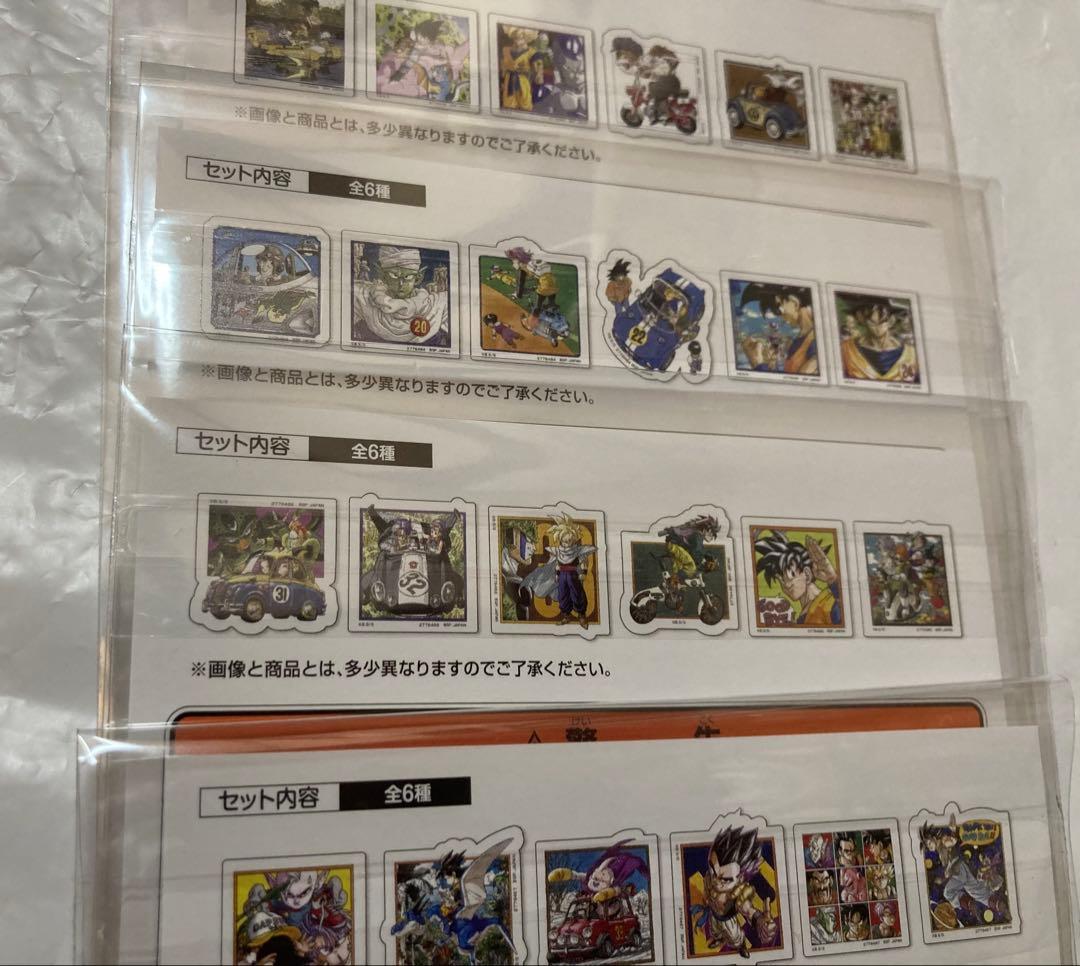 DRAGON BALL ステッカー全種コンプリートセット