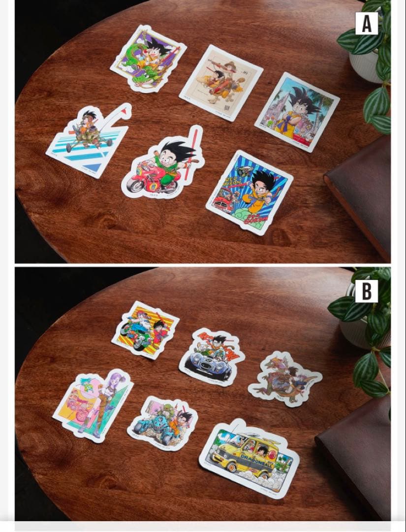 DRAGON BALL ステッカー全種コンプリートセット